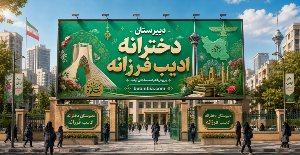 دبیرستان دخترانه ادیب فرزانه تهران